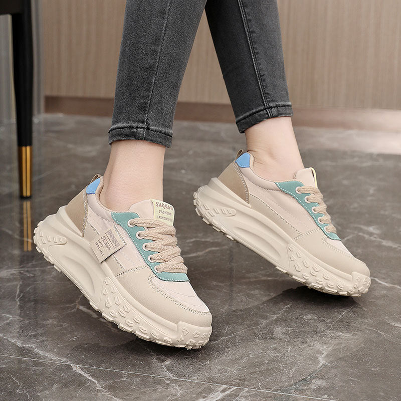 Damen Sneaker Chunky Modisch Bequem Komfortschuhe