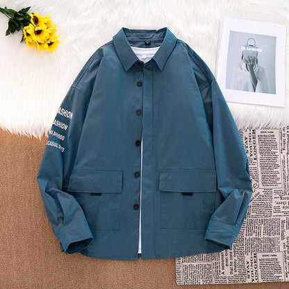 Herren Jacke Modern Utility Style mit vielen Taschen