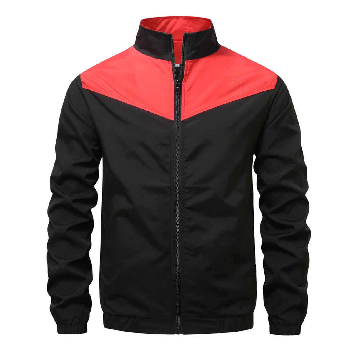 Herren Sportjacke Moderner Kragen Slim Fit