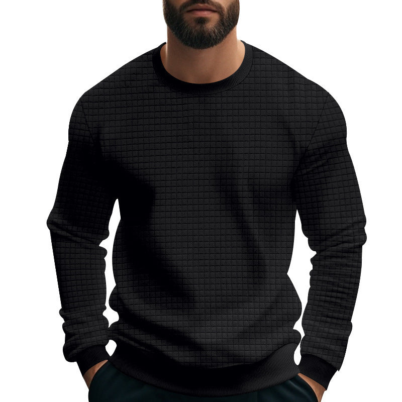 Herren Sweatshirt Grau Modern Sportlich