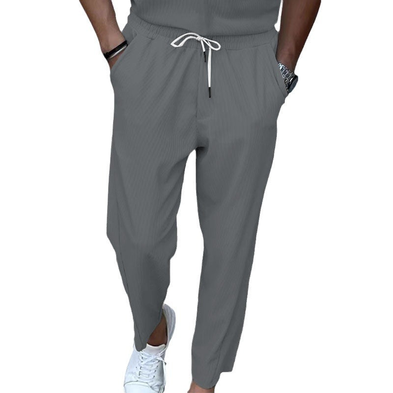 Herren Freizeithose Bequem Elastisch Sportlich