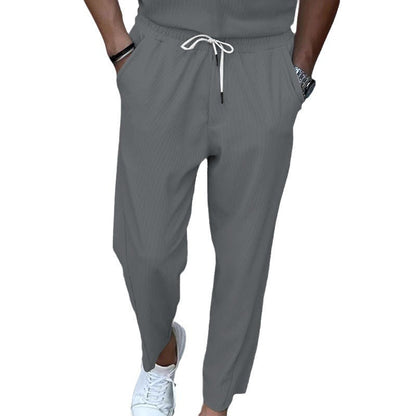 Herren Freizeithose Bequem Elastisch Sportlich