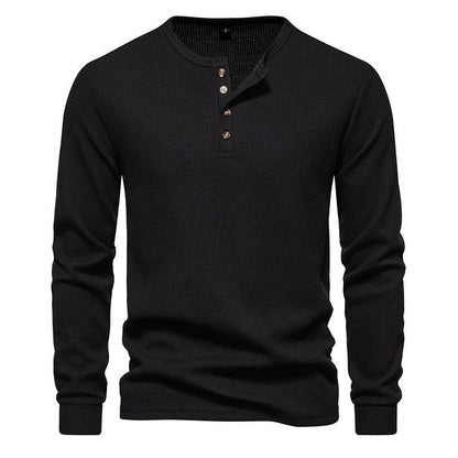 Herren Langarmhemden Knopfleiste Modern Berlin Style