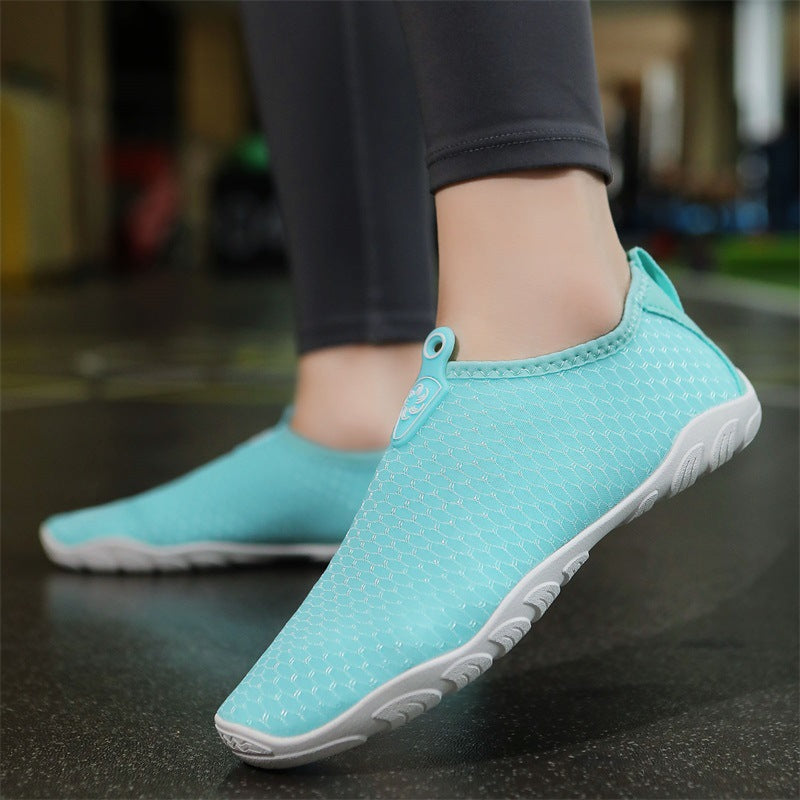 Damen Badeschuhe Atmungsaktiv Flexibel Rutschfest