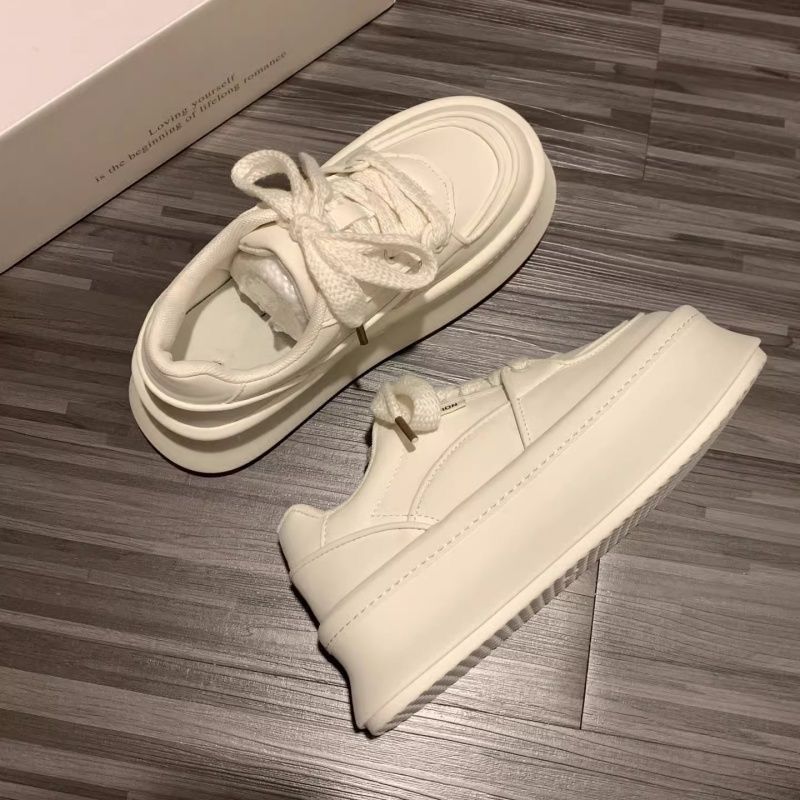 Damen Sneaker Plateau Dicksohle Modern Design - BerlinGlamour