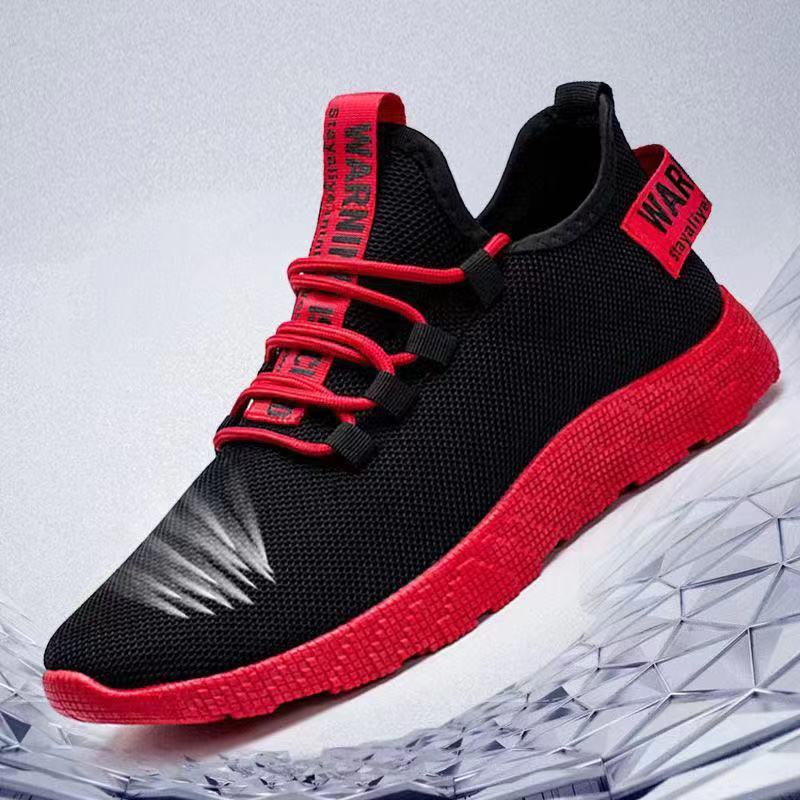 Damen Sneaker Flexibel Rutschfest Mesh Schwarzweiß - BerlinGlamour