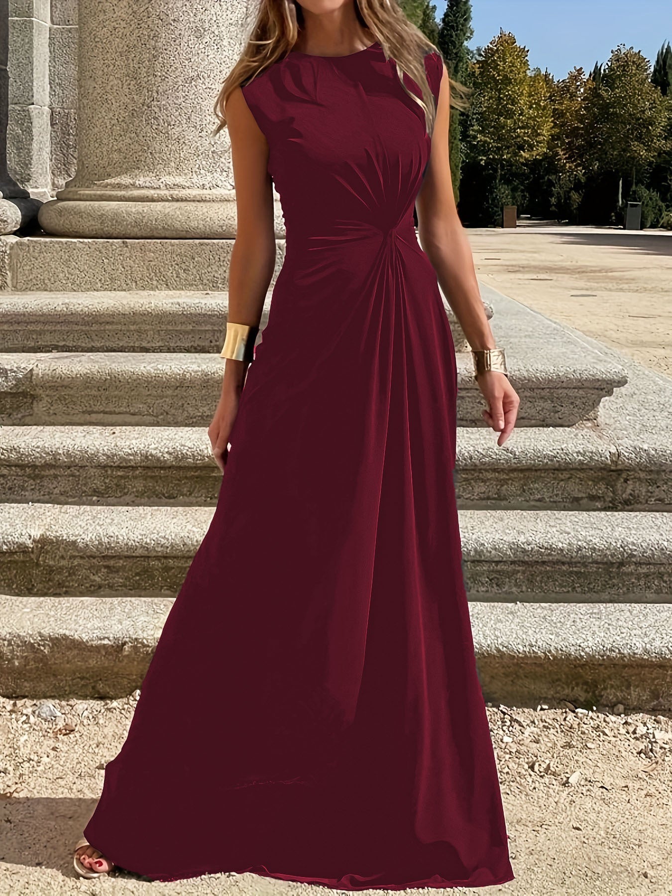 Elegantes Abendkleid Damen Figurbetont Lang