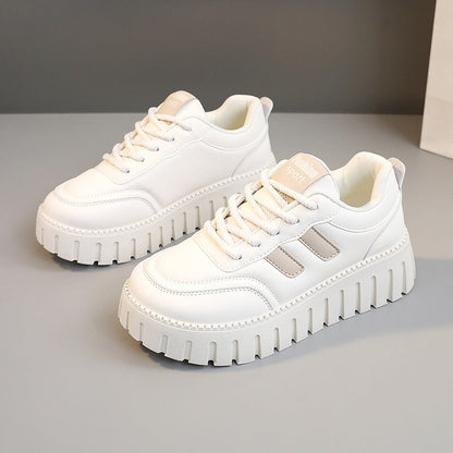 Damen Sneaker Chunky Laufschuhe Rutschfest Gepolstert