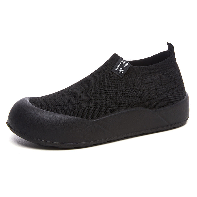 Damen Sportschuhe Bequem Slip-On Stoßdämpfend Sneaker