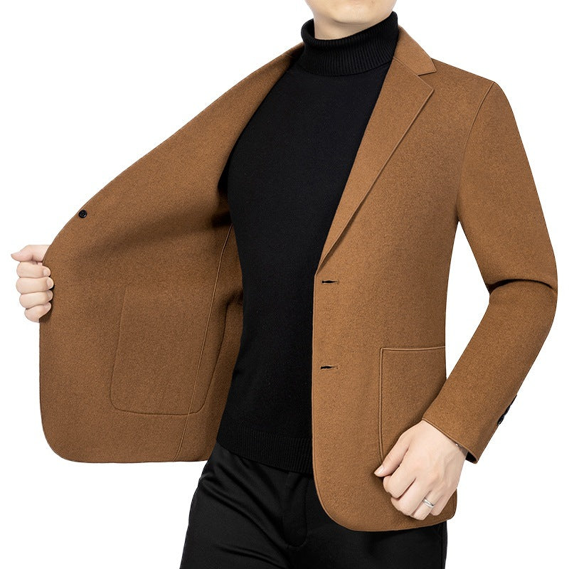 Herren Blazer Elegant aus Weichem Stoff Modern Schnitt