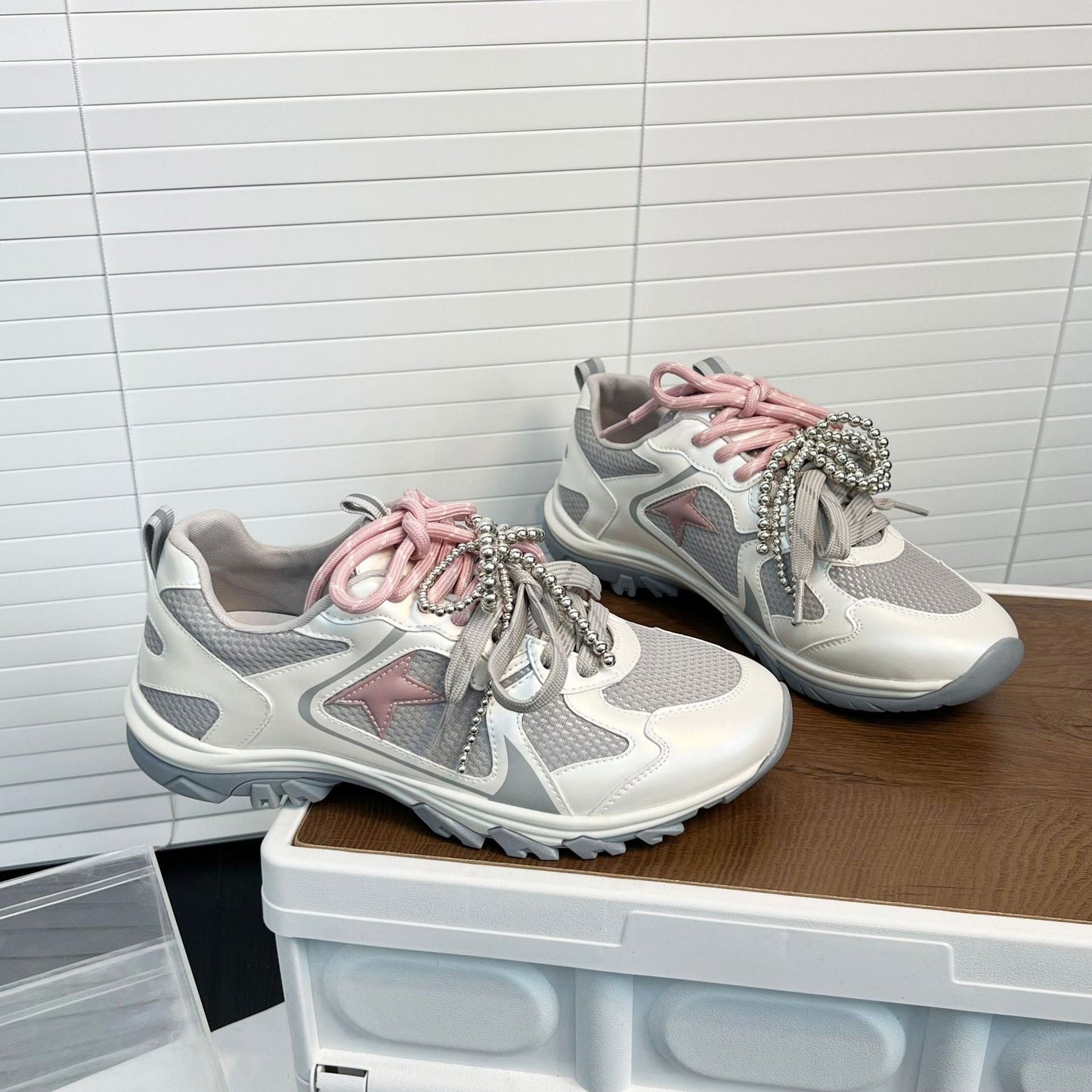 Damen Sneaker Sportlich Schnell Modern Mit Akzenten