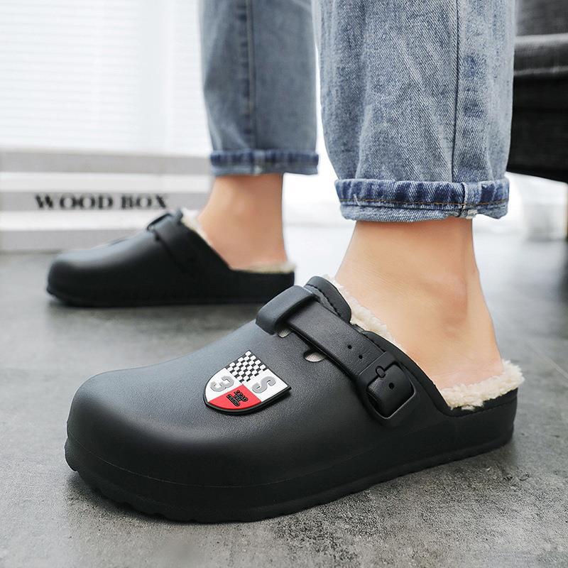 Damen Clogs Weich Bequem Innenfutter Komfort Schuhe - BerlinGlamour