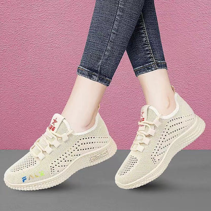 Damen Sneaker Atmungsaktiv Bequem Freizeitschuhe