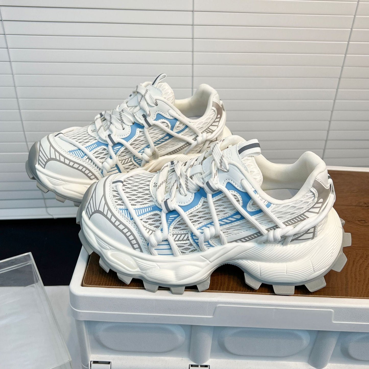 Damen Trail-Sneaker Laufschuhe Atmungsaktiv Rutschfest