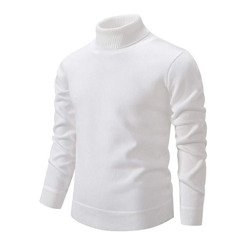 Herren Rollkragenpullover Weich Strickig Modern Berlin
