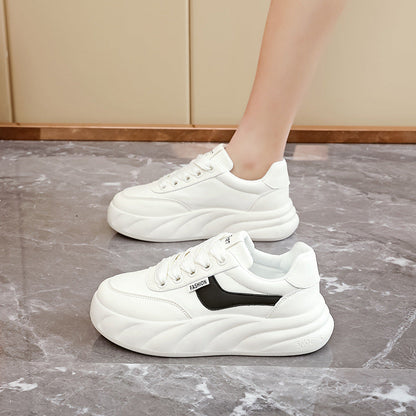 Damen Sneaker Plattform atmungsaktiv KomfortSchuhe