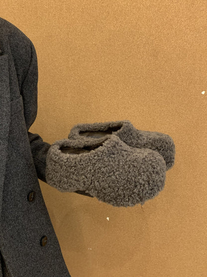 Damen Hausschuhe Weiche Plüsch Schuhe Warm Winter
