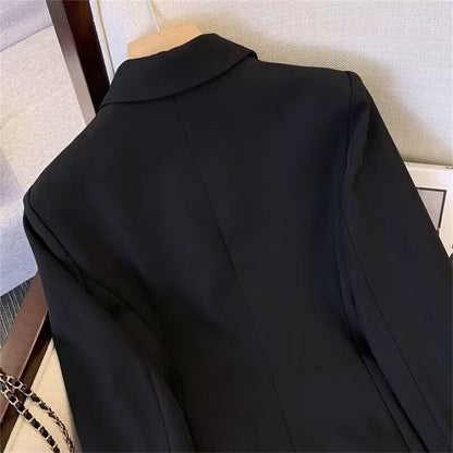 Herren Blazer Doppelreihe Goldknöpfe Elegent