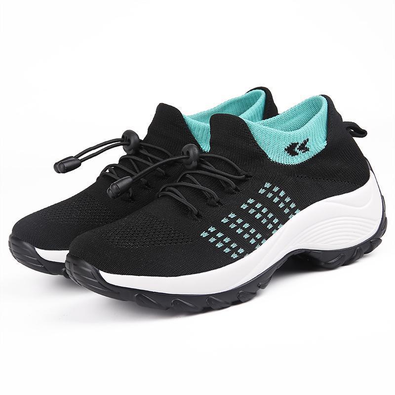 Damen Laufschuhe Atmungsaktiv mit Schnürsystem