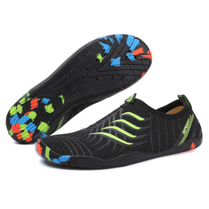 Damen Badeschuhe Rutschfest Flexibel Aqua Schuhe