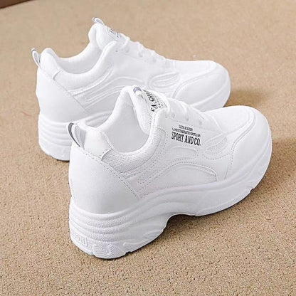 Damen Sneaker Chunky Komfortabel Laufsohle Sportlich