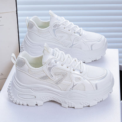 Damen Sneaker Sportlich Metallic Schuhe Frauen