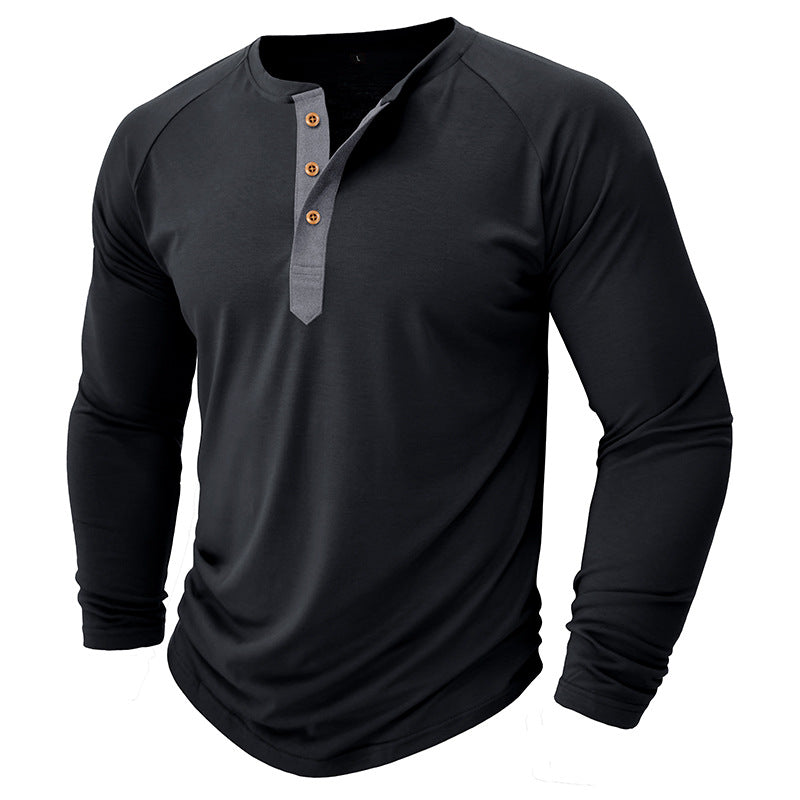 Herren Langarmshirt Mit Struktur Optik Berlin Style