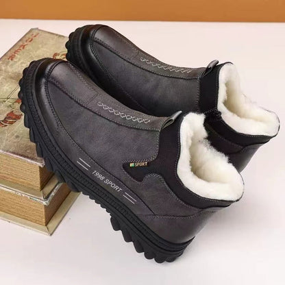 Damen Winterstiefel Warm Flauschig mit Innenfutter