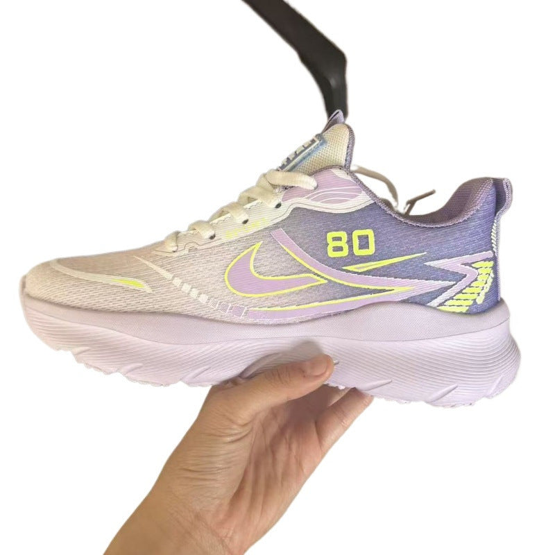 Damen Sport Sneaker Atmungsaktiv Rutschfest Komfort