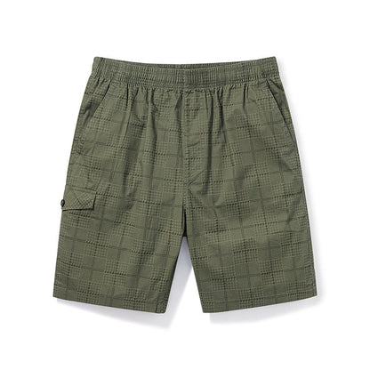 Herren Shorts Lässig Elastisch Mit Seitentaschen