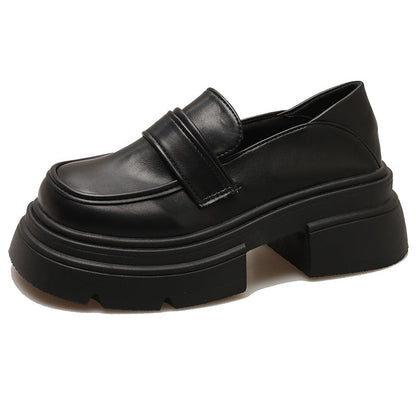 Damen Plateau-Schuhe Leder Hochzeitsschuhe Elegant Robust