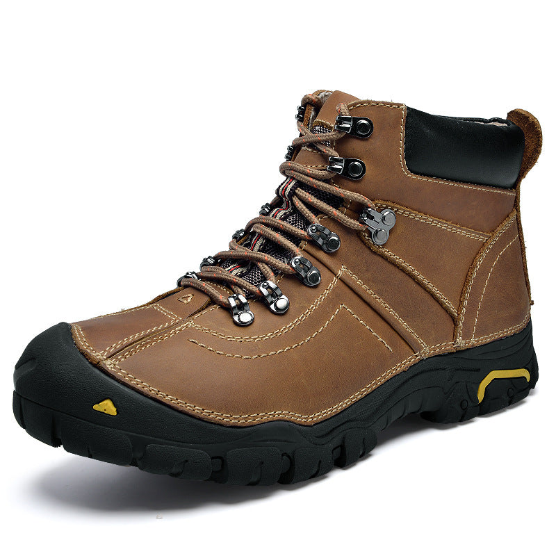 Wanderstiefel Herren Robust Wasserdicht Rutschfest