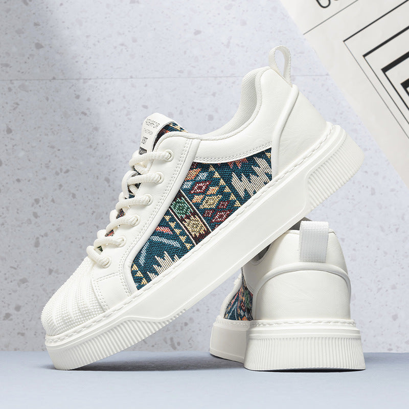 Damen Sneaker Ethno Muster Trendy Stylisch
