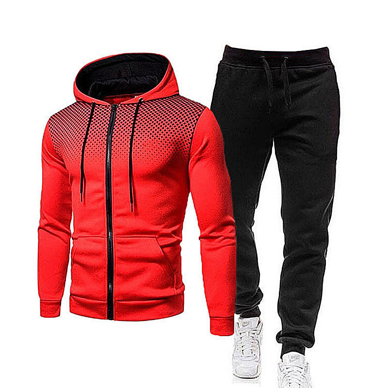 Herren Sportset Hoodie Jogginghose atmungsaktiv Komfort