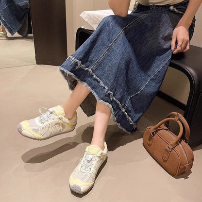 Damen Sport-Sneaker Bequem Atmungsaktiv Mit Dämpfung