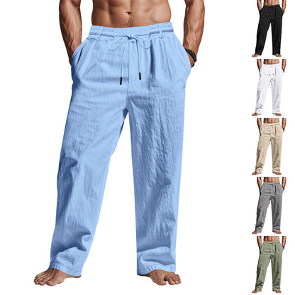 Herren Strandhose Bequem mit Kordelzug und Seitentaschen - BerlinGlamour
