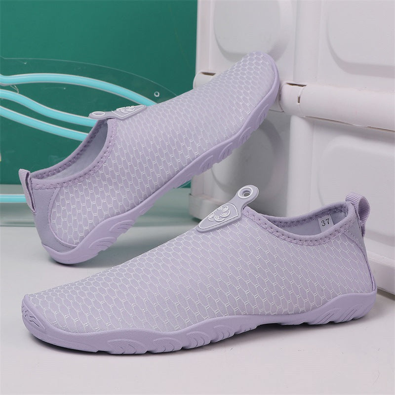 Damen Badeschuhe Atmungsaktiv Flexibel Rutschfest