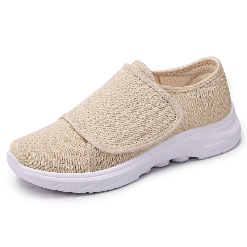 Damen Sneaker Atmungsaktiv Slip-On Sportschuhe Bequem