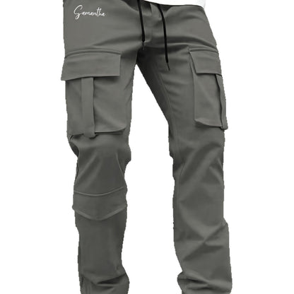 Herren Cargo-Hose Bequem Vielseitig Elastisch