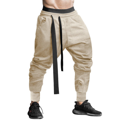 Herren Jogginghose Sportlich Bequem Verstellbar