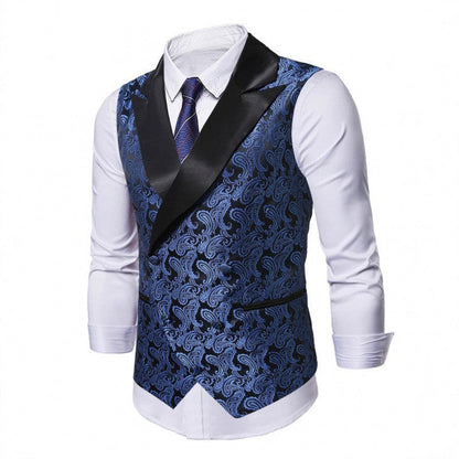 Herren Samtweste Elegant Luxus Berlin Style