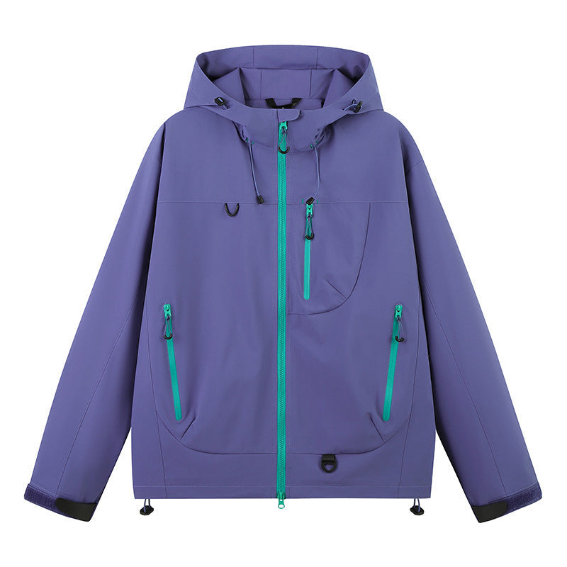 Herren Outdoorjacke Wasserdicht Funktionell