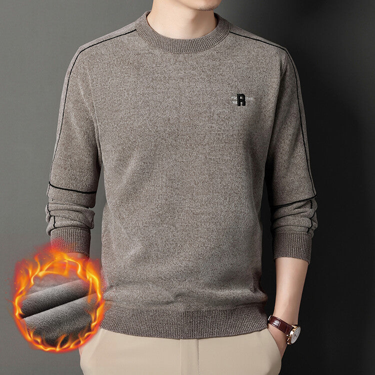 Herren Strickpullover Atmungsaktiv Rundhals Hochwertig - BerlinGlamour