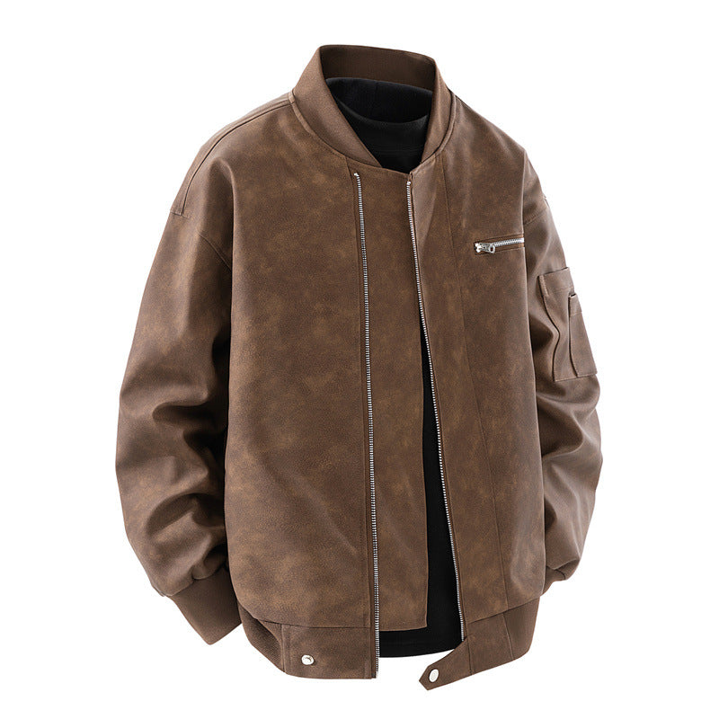 Herren Bomberjacke Elegant Vieltaschig Schwarz - BerlinGlamour