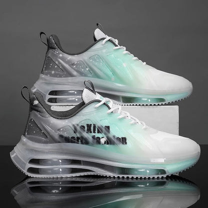 Damen Sneaker LED Beleuchtung Sportlich Transparent