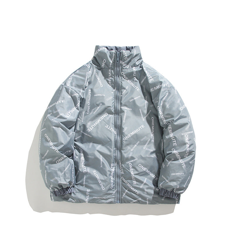 Herren Steppjacke Modern mit Hochkragen Berlin Style