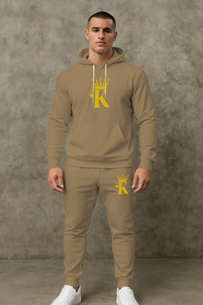 Bequemes Herren Hoodie Jogging Set Sportlich Comfort