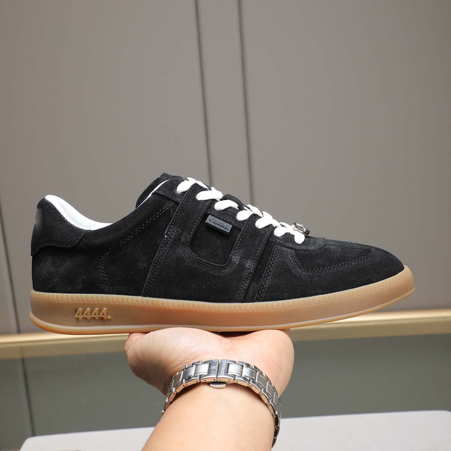 Damen Sneaker Weiches Wildleder Bequem Laufsohle