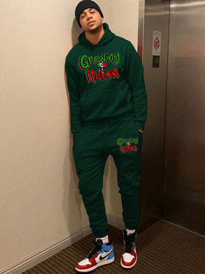 Herren Sweatshirt Set Jogginghose Berlin Streetwear Mode