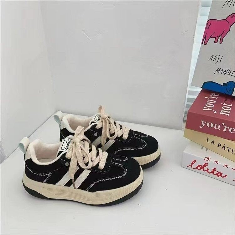 Damen Sneaker Strapazierfähig Rutschfest Modern - BerlinGlamour